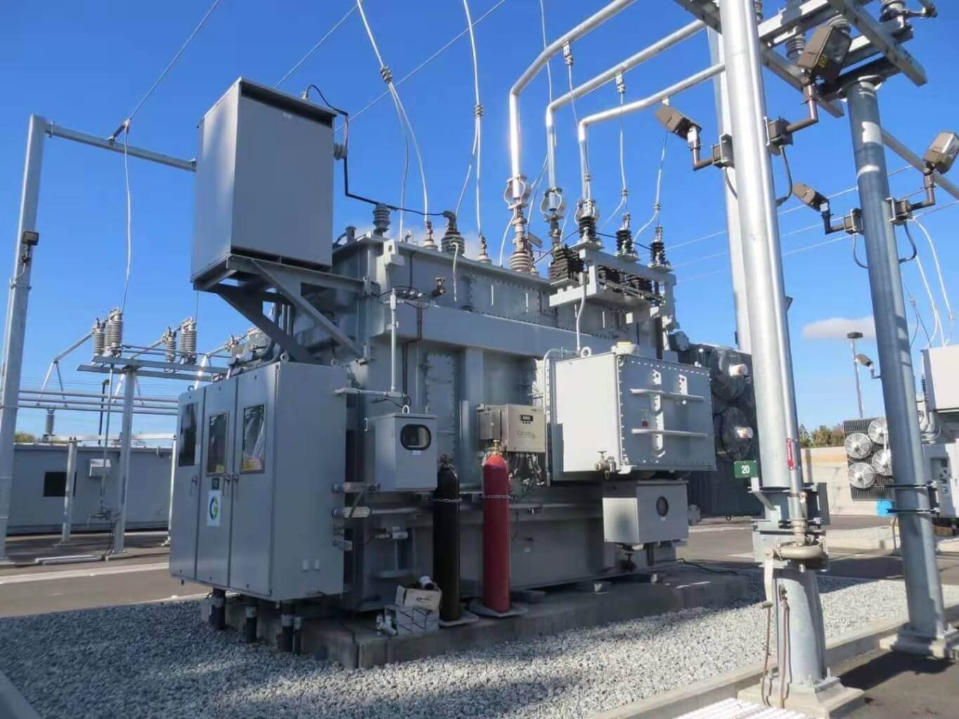 Medium voltage transformer, central to electrical failure investigation