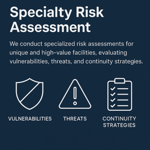 Link to the Specilty RIsk Assessment Page